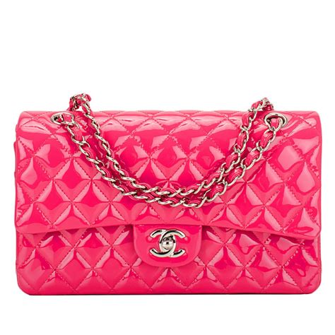 chanel bags pink color|Chanel pink double flap bag.